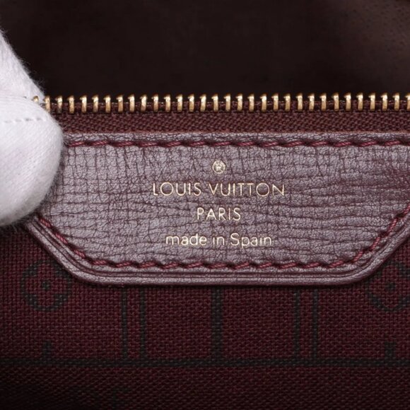 Louis Vuitton Monogram Idylle Neverfull MM Bordeaux - Picture 9 of 16